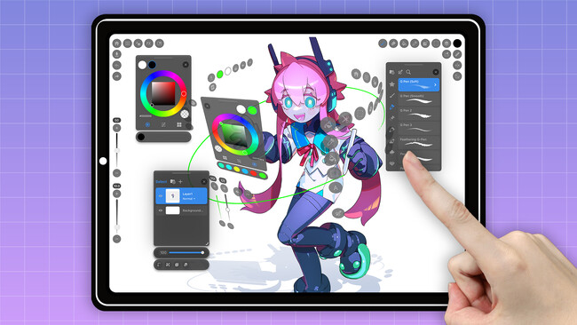 Android版『MediBang Paletta』がついに登場。