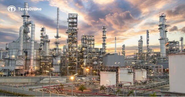 テラドローン、世界最大級の総合エネルギー・化学企業向けドローン保安監視業務の大型案件を受注