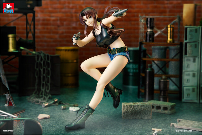 システムサービスのフィギュアブランド「Vivit」から「BLACK LAGOON　レヴィ」が2026年5月に登場！