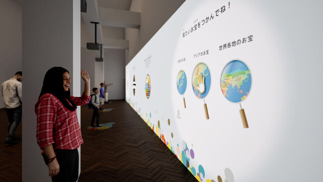 内田洋行、東京国立博物館の来館者体験に新たな提案“きょう、出会う一点”を提示するインタラクティブ空間を構築