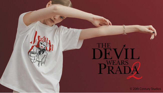 映画『プラダを着た悪魔2』の世界観をデザインした、『THE DEVIL WEARS PRADA2』コレクションが、ナノ・ユニバースより登場。