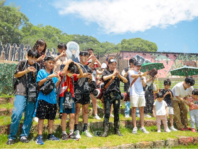 真夏の大水遁祭2026ニジゲンノモリ「NARUTO&BORUTO 忍里」『発動させろ！～水遁・水龍弾の術～』7月10日（金）より開催