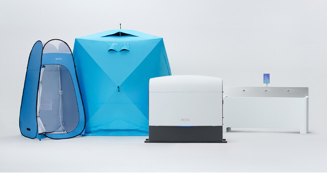防災用水循環システム「WOTA Unit ER」 フェーズフリーに活用可能な防災パッケージを展開
