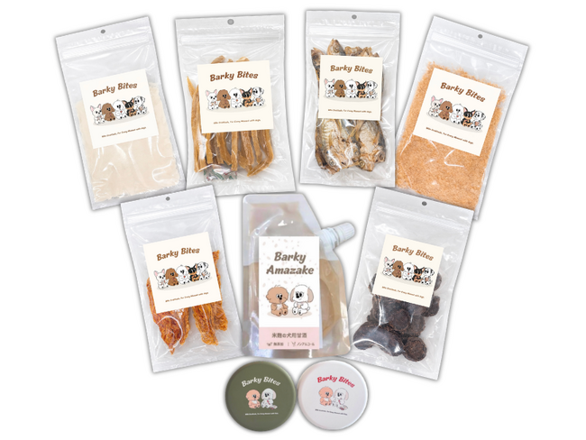 国産無添加ドッグトリーツ「Barky Bites」、新商品6種を一挙発売！ヤギミルクパウダーや鹿肉チップスなど、ラインナップを大幅拡充