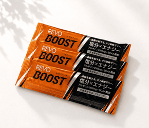 現場特化型のエナジー塩ゼリー「REVO BOOST」を発売