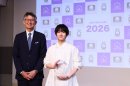 有地会長と板垣氏 有地会長と板垣氏