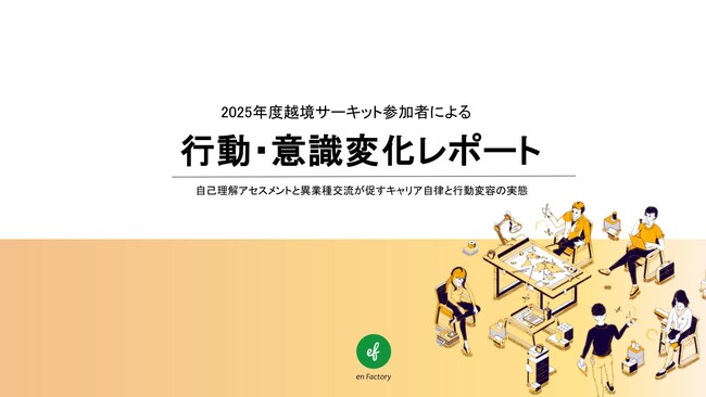 研修投資を“やりっぱなし”で終わらせない。越境学習がもたらす「アンラーニング」と「組織波及」とは？『2025年度越境サーキット 行動・意識変化レポート』を公開