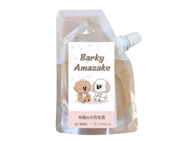 愛犬に、甘酒を。国産無添加ドッグトリーツ「Barky Bites」から、犬用甘酒「Barky Amazake」が新登場！