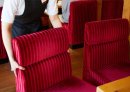 コメダ珈琲店のソファー コメダ珈琲店のソファー