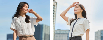 透け、暑さ、日焼け… 夏のお悩みを一挙解決「ORIHICA美ラクるブラウス®VEIL」が登場！