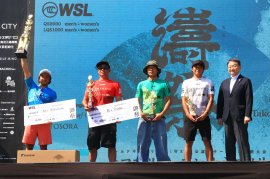 男子QS表彰式 男子QS表彰式