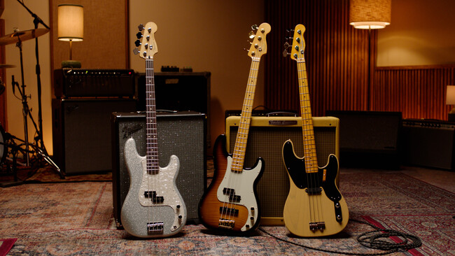 フェンダー、Precision Bass(R)誕生75周年を記念した限定コレクションとオリジナル映像シリーズを発表