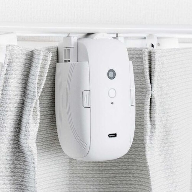 スマホで自動開閉!後付けスマートカーテンを発売