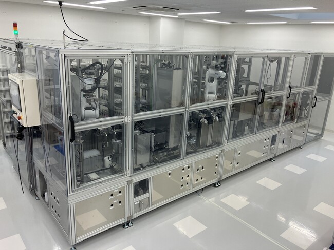 品質管理に用いるHPLC※分析前処理自動化装置　実用化に向けて始動