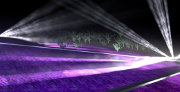 【北海道滝上町】夜の芝ざくらが光に染まる夜間イルミネーション　「TAKINOUE PINK AURORA」5月21日(木)より開催