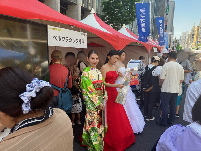 神戸まつりで「ベルコメンバーズ」PRイベントを実施