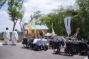 天乃鳥舟神社竣功祭の参列風景 天乃鳥舟神社竣功祭の参列風景