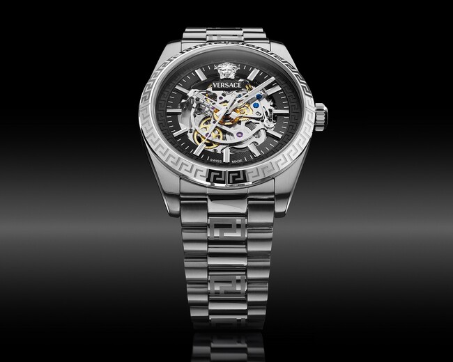 『VERSACE（ヴェルサーチェ）』は、スイスの精巧なムーブメントを魅せる『MILLENYIUM GENT AUTOMATIC』を発売。