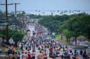 カハラエリアを走るランナー カハラエリアを走るランナー