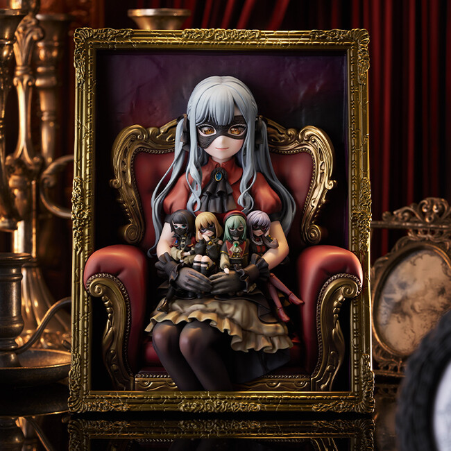 TVアニメ「BanG Dream! Ave Mujica」ティザービジュアルを絵画風に立体化！フリューの高品質ホビーブランド『F:NEX』より『立体額縁フィギュア』