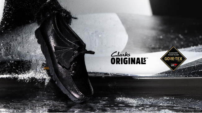 雨の日もWallabee。