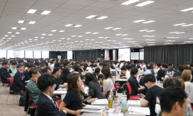 開講500回を超える『頂点への道』講座 アチーブメントテクノロジーコースが、過去最多498名で新設グランドホールにて初開催