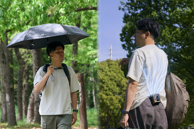 【夏の暑さ対策に】WAQから「FIELD WAIST FAN」と昨年3,000本完売の日傘新モデルが同時発売