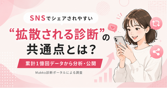 SNSでシェアされやすい診断コンテンツの共通点とは?