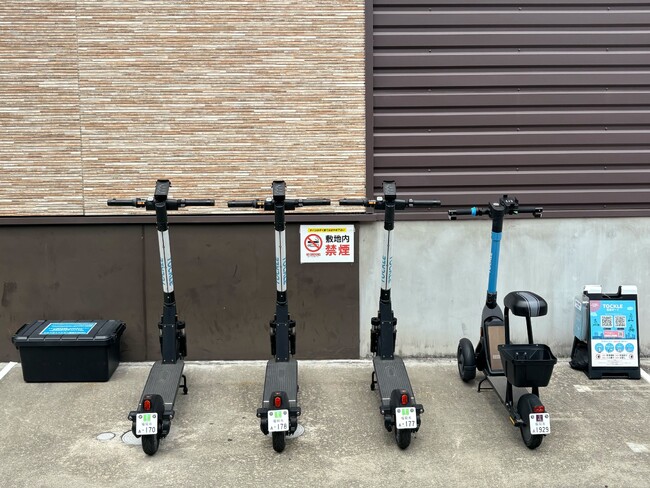 次世代マイクロモビリティ『TOCKLE』が福岡でヘルメット無料貸出を実施