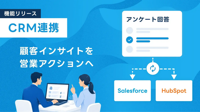 資料は見られているのに、次の一手が打てないを解消。immedio Box、アンケート回答をSalesforce・HubSpotへ自動反映するCRM連携機能をリリース