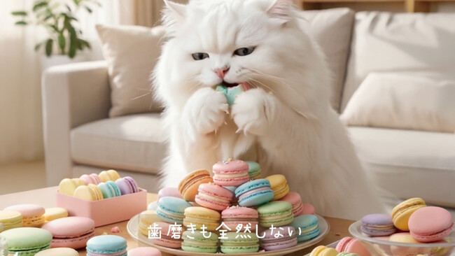 「最後に歯磨きしたの、いつ?」──啓発MV『食べたなら、歯磨き革命』Vol.6「ご飯を食べたら歯磨き革命 猫」編公開