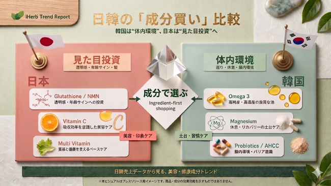 【日韓トレンド比較】美容大国・韓国から見る「インナービューティー」最前線