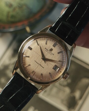 “Twin Jet”ロゴが刻む、ブライトリングの転換点。BREITLING TRANSOCEAN 18K Solid Rose Gold 1964 が入荷