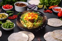 焼きスパゲティ専門店「ロメスパバルボア」期間限定スペシャルスパゲティ 「TACOスパゲティ」