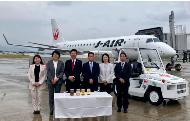 （共同リリース）こめ油由来のバイオディーゼル燃料、国内初となる空港作業車両での実証を山形空港にて開始