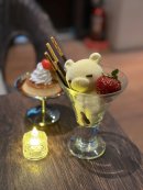 左/レトロプリン　右/くまちゃんアフォガード　※イメージ写真