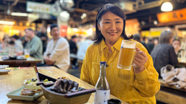 【ＢＳ日テレ】松下由樹 高知でほろ酔い旅のはずが…ガチ酔い？ 中川家・礼二も心配「ちょっと酔うてはんな」