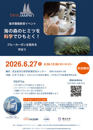 海の森のヒミツを科学でひもとく！
