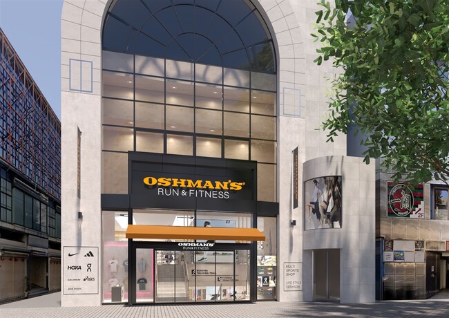 オッシュマンズ初のランニング、フィットネス特化型新業態「OSHMAN'S RUN&FITNESS」　第1号店「OSHMAN‘S RUN&FITNESS KYOTO」2026年6月27日（土）オープン！