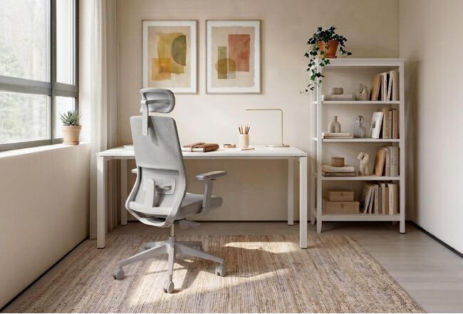 イトーキ、ワークチェア「サリダ YL7R」シリーズに新色グレーを追加、6月1日発売