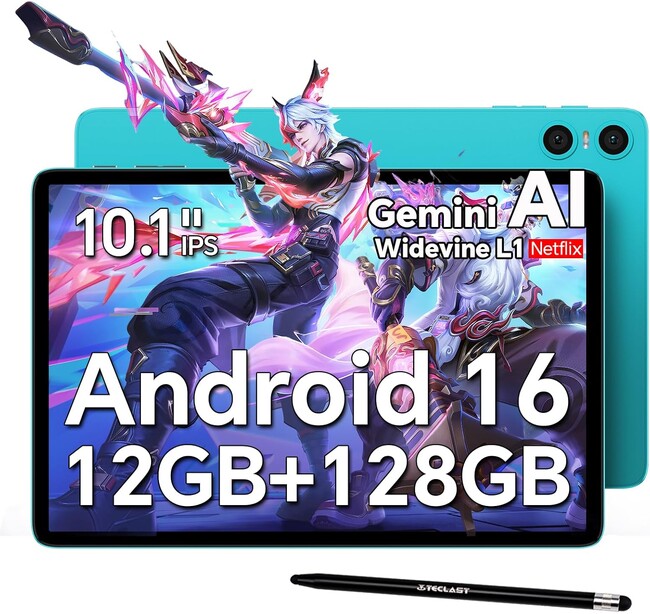 【25%オフ】 10インチ Android16 強化版タブレット「Teclast P30 128GB」が12720円の大特価！6/2まで | Gemini AI | T7200搭載 | 6000mAh