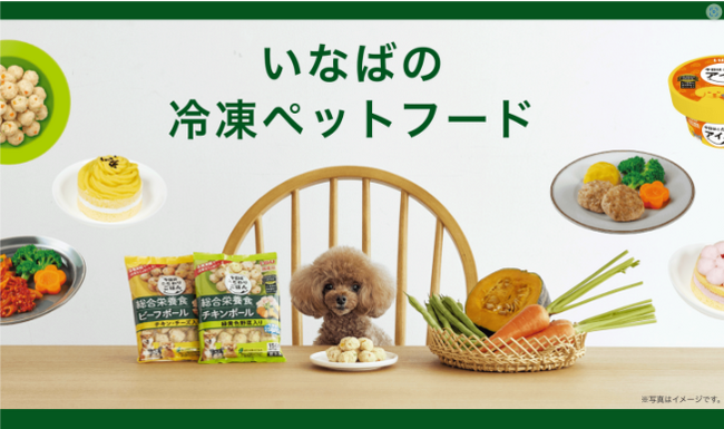 いなばペットフード 冷凍ペットフードブランドサイトがリニューアル!