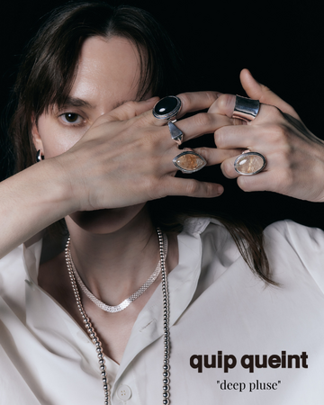 ジュエリーブランドquip queint(クイップクエイント)から12th collection”deep pulse”を発表。硬質なシルバーとバロックパールが織りなす、静かな強さ纏うジュエリーを展開