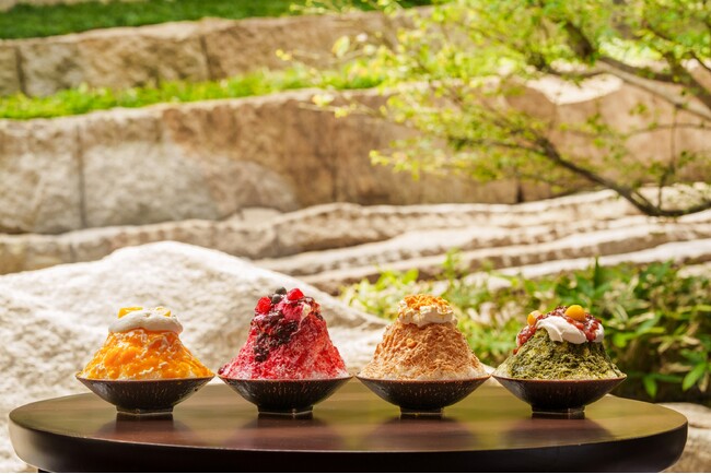夏の風物詩「かき氷」を、セルリアンタワー東急ホテルで。今年新たに登場の「ミックスベリー」や「塩キャラメル」を含む至極のかき氷4種ラインアップ