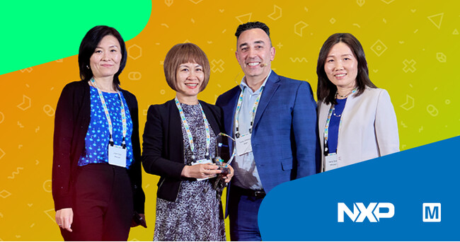 マウザー、NXPの「Top Customer Count Asia 2025 Award」を初受賞