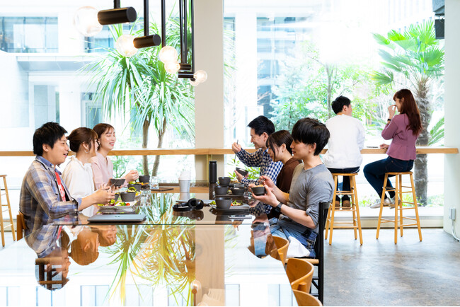 人が集まる会社には、理由がある。ボンディッシュとサンニンが提携。オフィスデザインから「食設計」まで一律支援する次世代ワークプレイス提案を開始