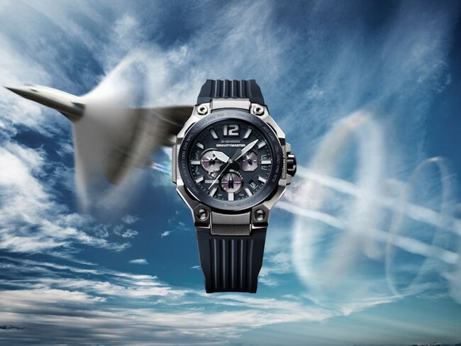 過酷な空の環境に耐える時刻精度と強度を実現した“G-SHOCK”