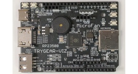 マイクロファン、基本入出力に加えHDMI出力機能やUSBホスト機能を装備した教育用マイコン基板「TRYGEAR-VIZ RP2350B」発売!ゲームも作成可能 マイクロファン、基本入出力に加えHDMI出力機能やUSBホスト機能を装備した教育用マイコン基板「TRYGEAR-VIZ RP2350B」発売!ゲームも作成可能