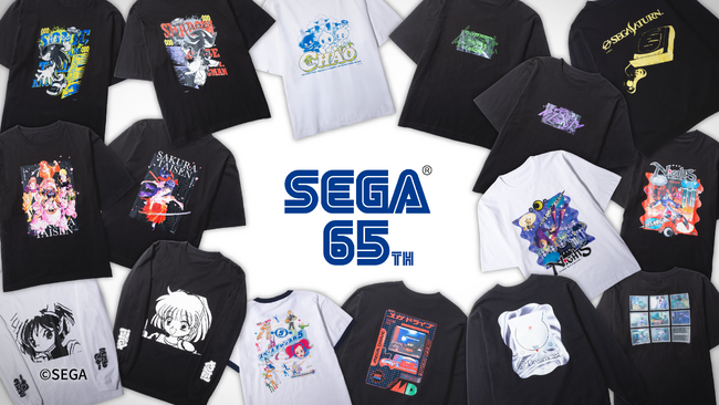 セガ設立65周年記念！「SEGA 65th THE LIMITED SHOP」の新作オリジナル商品が「Aniqueショップ」にて受注販売決定！