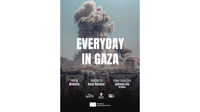 【短編映画 最優秀賞】ガザの現実と日常を描くドキュメンタリー『Everyday in Gaza』が、イタリアのアカデミー賞「ダヴィッド・ディ・ドナテッロ賞」の短編映画部門で最優秀賞！